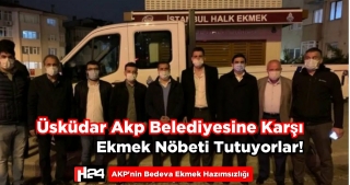 Üsküdar’da AKP’nin Halk Ekmek  Büfe Hazımsızlığı