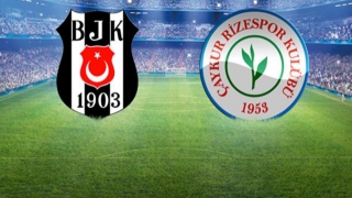 Beşiktaş Çaykur Rizespor 3-0