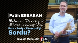 Erbakan’dan Babacan Davutoğlu İmamoğlu’na Eleştiri