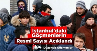 İstanbul’da Göçmenlerin  Resmi Sayısı Açıklandı