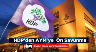 HDP’den AYM’ye  Ön Savunma