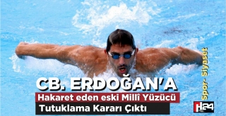 Erdoğan’a Hakaret Eden Milli Yüzücü’ye Yakalama Kararı 