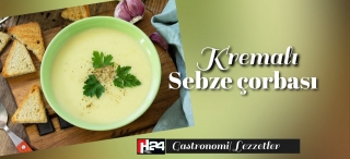 Kremalı Sebze çorbası 