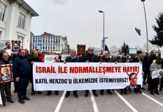 Sakarya’da Herzog’u Protesto 