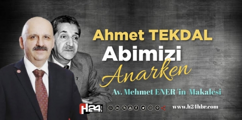 Ahmet Tekdal Abimizi Anarken 